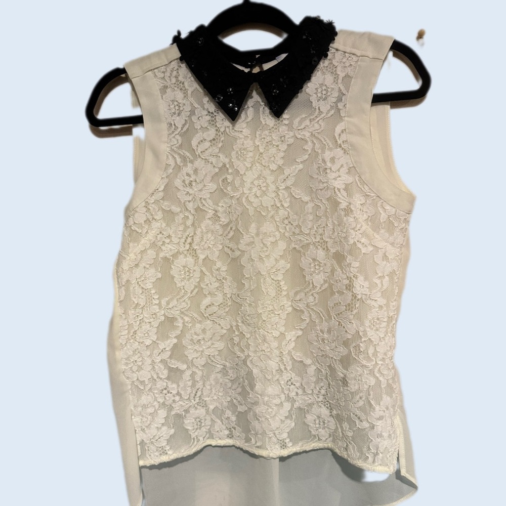 Belle Badgley Mischka sleeveless top